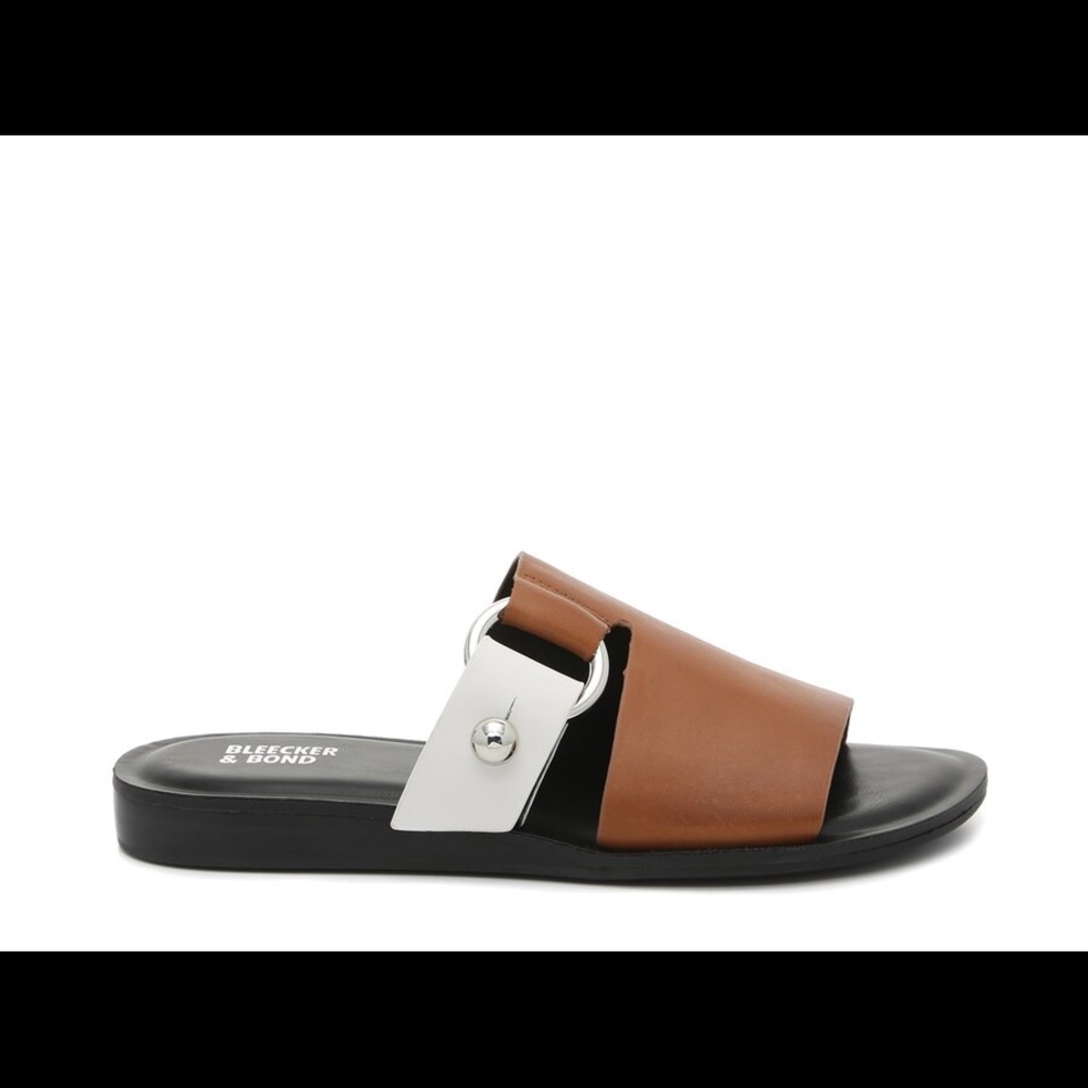 NEW Bleecker & Bond Regina Leather Sandal